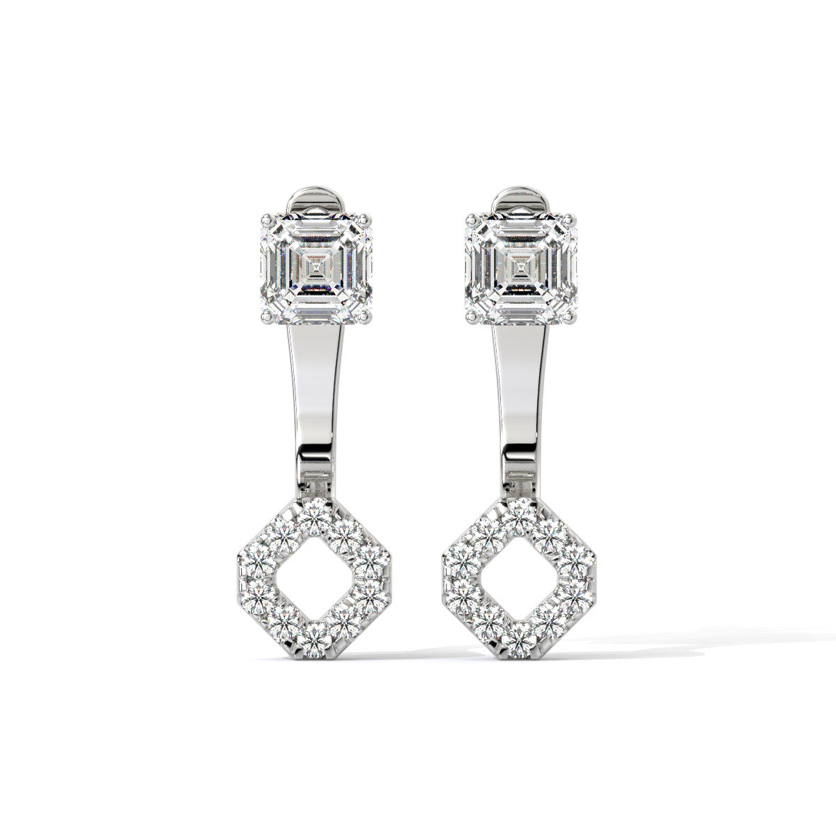 Clarion Glow Diamond Danglers