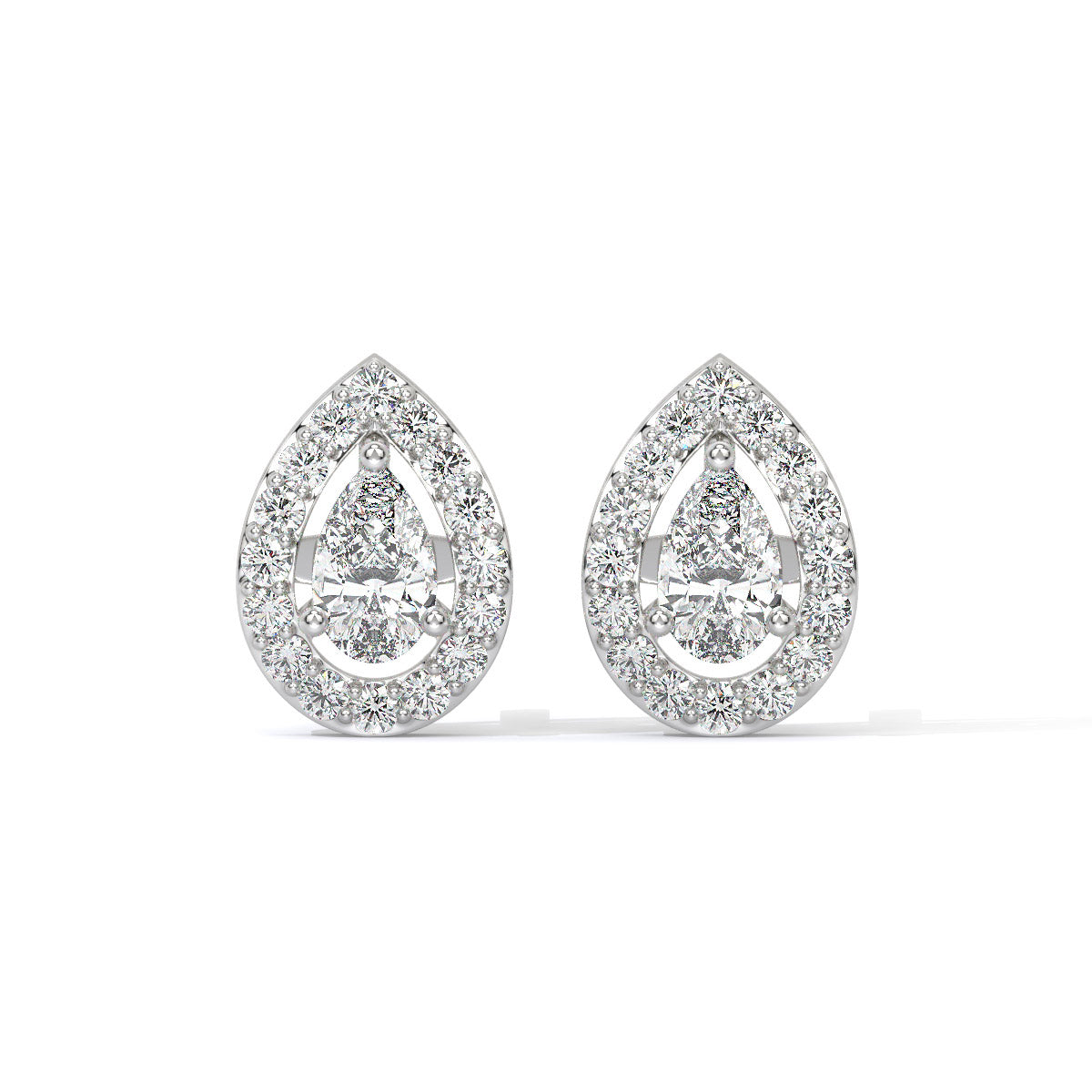 Seraphic Tear Diamond Studs