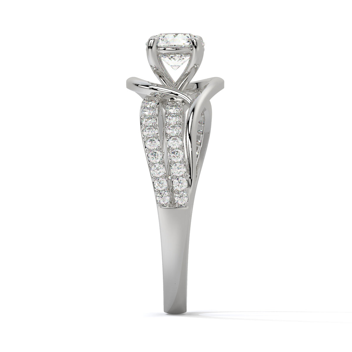Stunning Two-Tone Diamond Ring