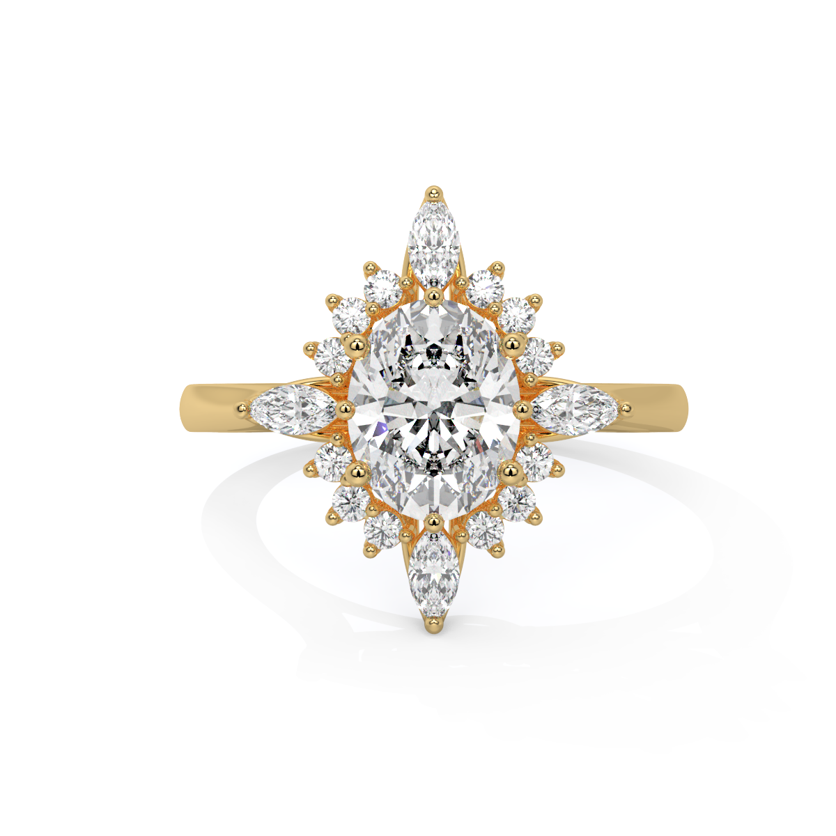 The Apex Diamond Ring