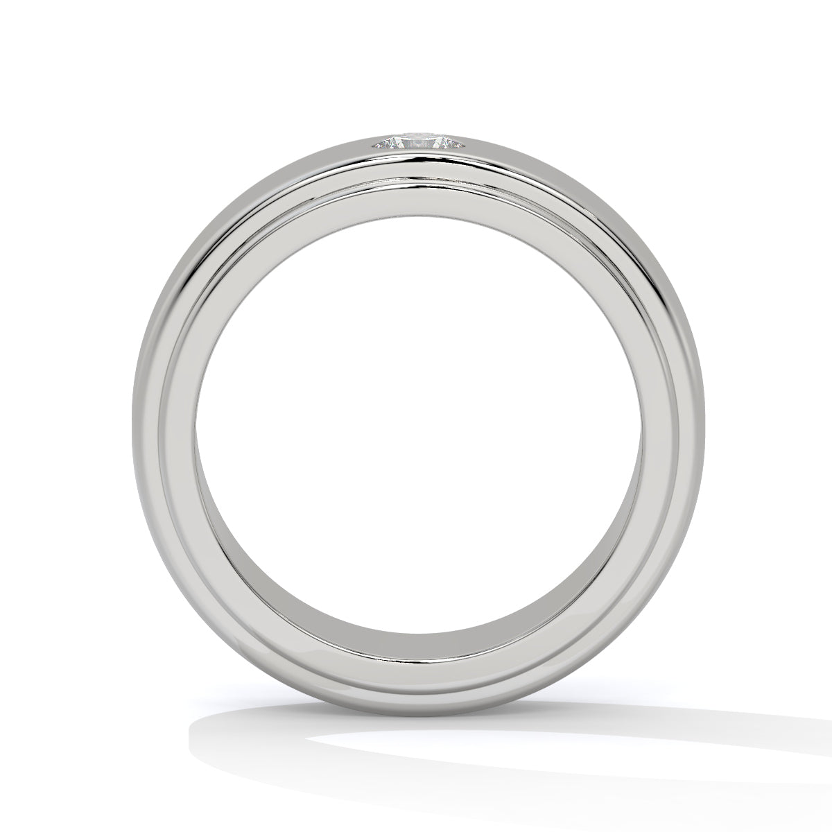 Classic Two-Tone Diamond Ring