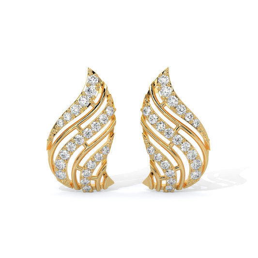 Radiant Cascade Diamond Studs