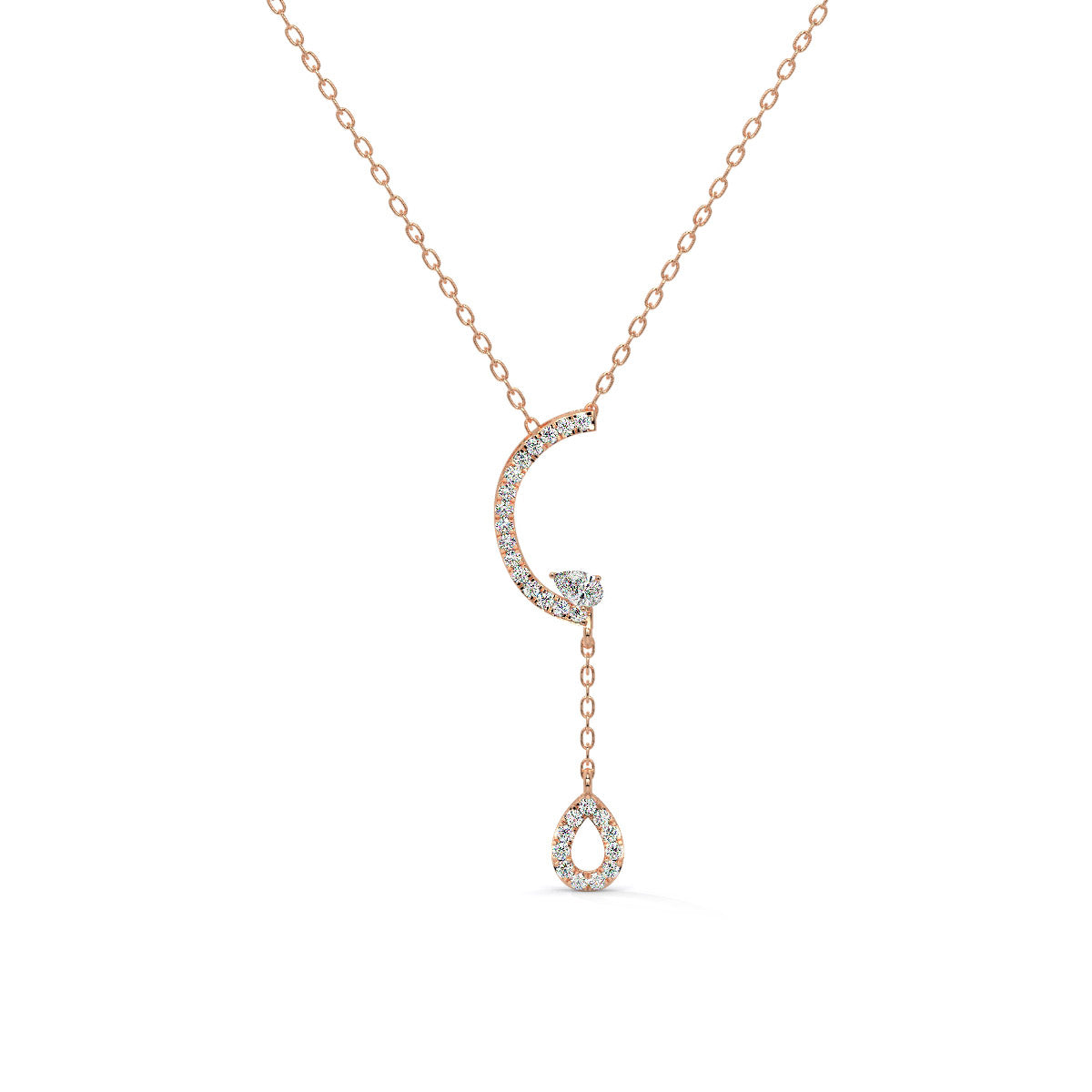 Moonlit Diamond Pendant