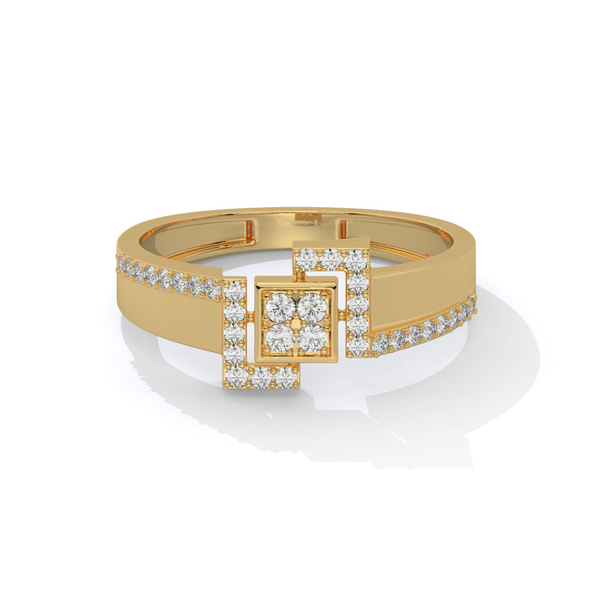 Radiant Nexus – Men's Diamond Ring