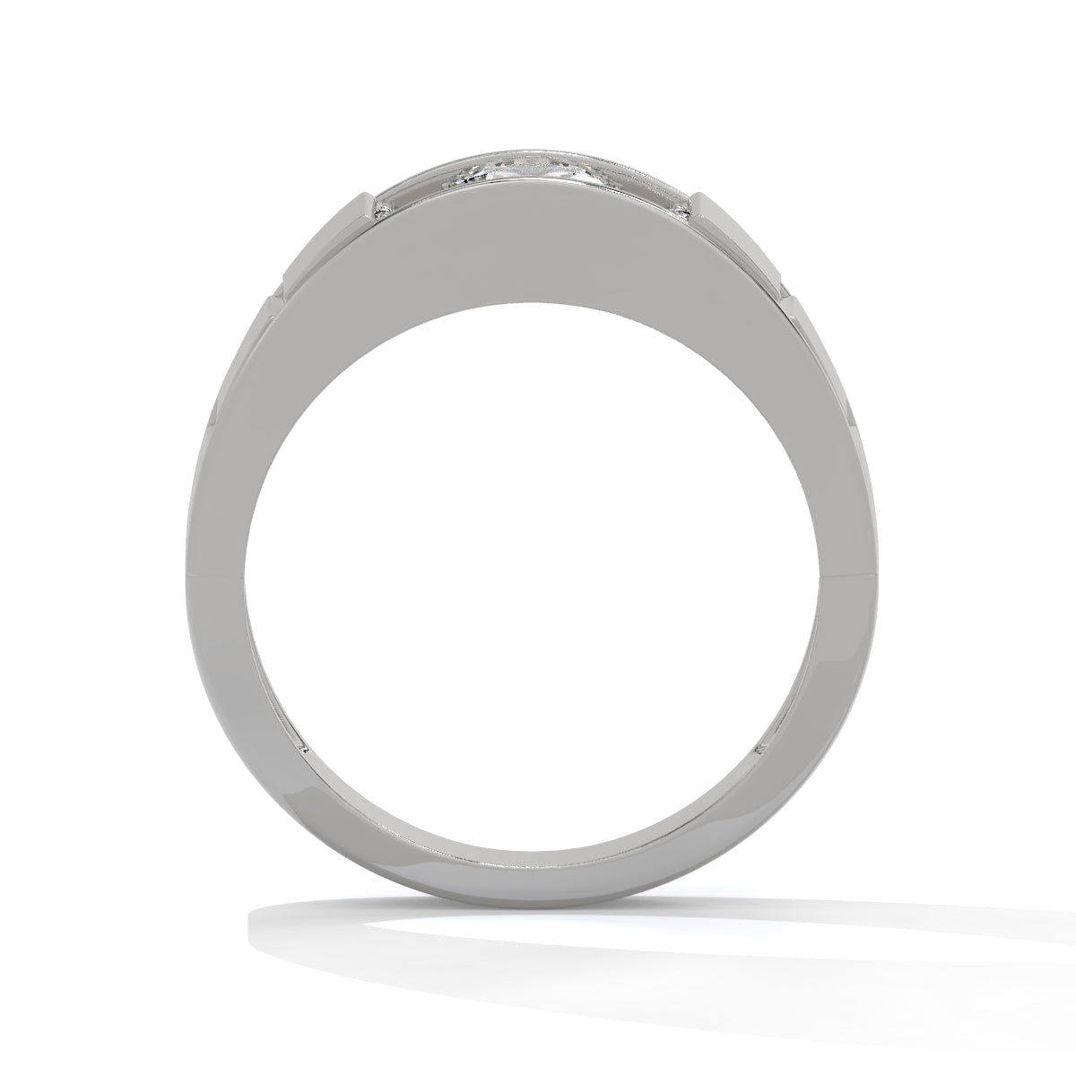 Elegant Two-Tone Diamond Ring