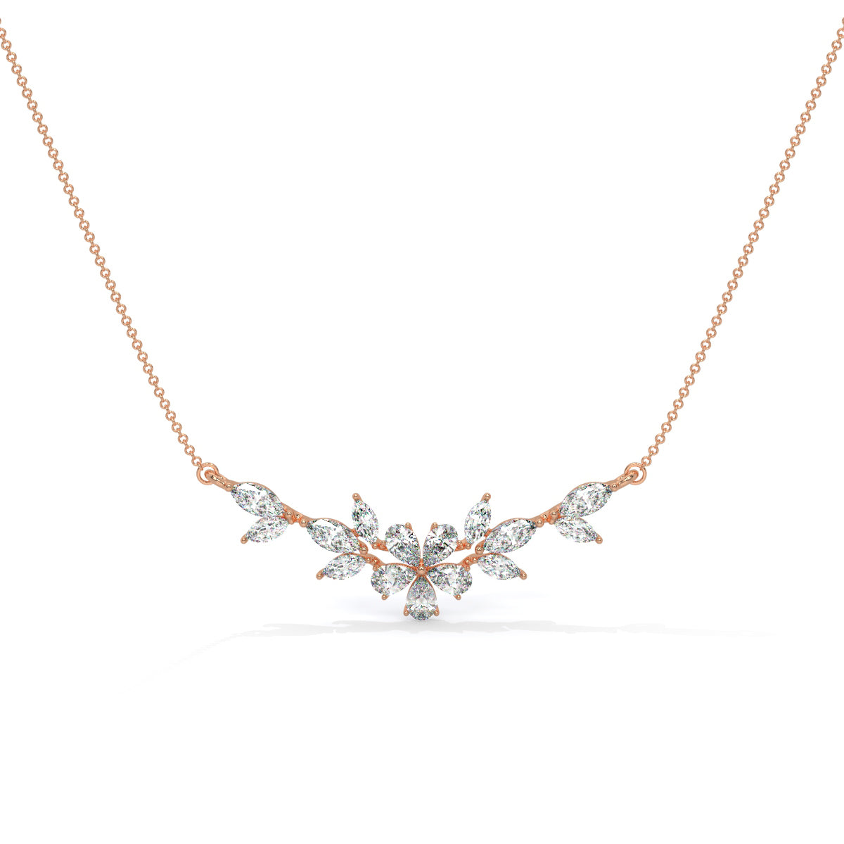Blossoming Beauty Diamond Pendant