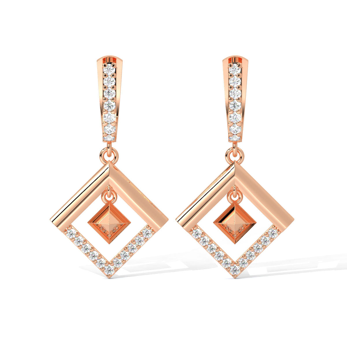 Luminous Layers Diamond Drops