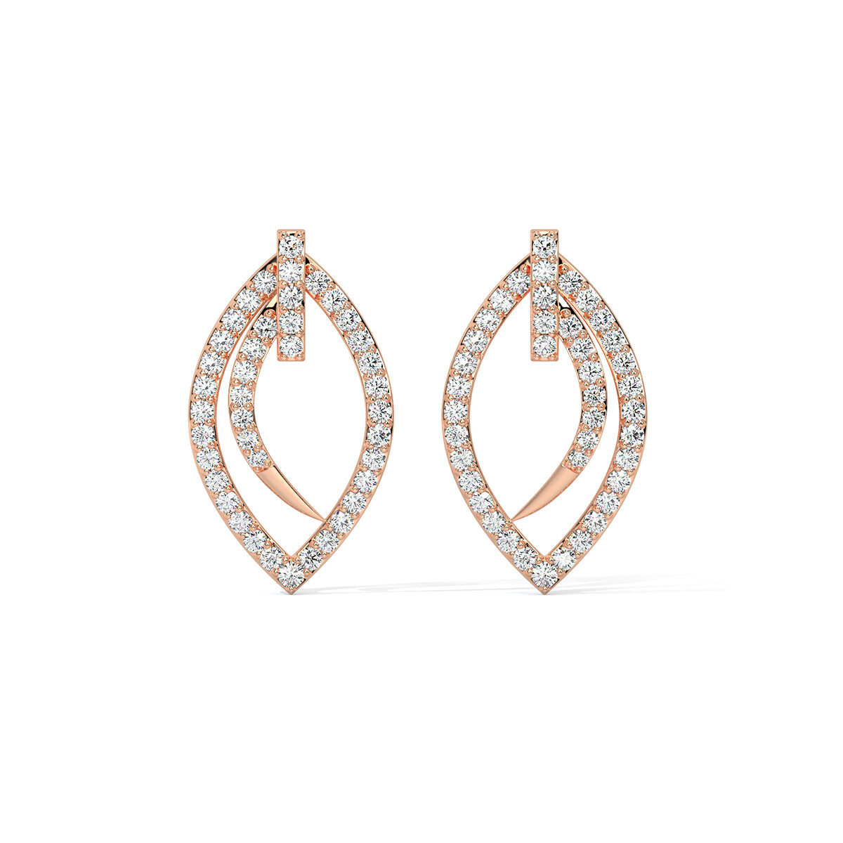 Serenique Sparkle Frame Diamond Drops