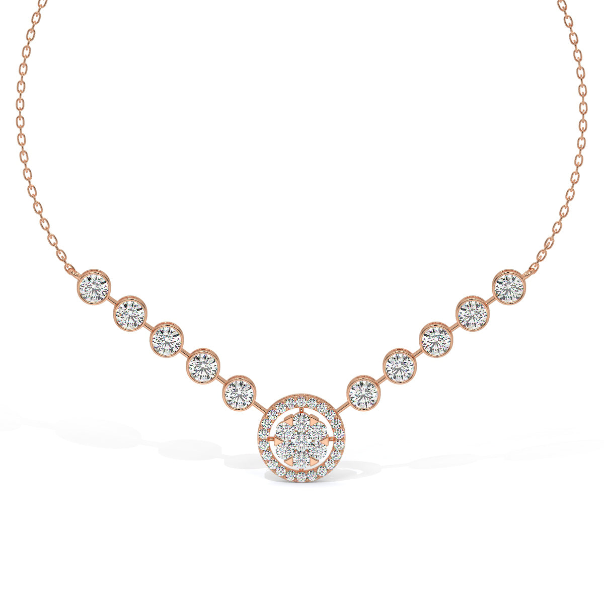 Elegant Diamond Pendant