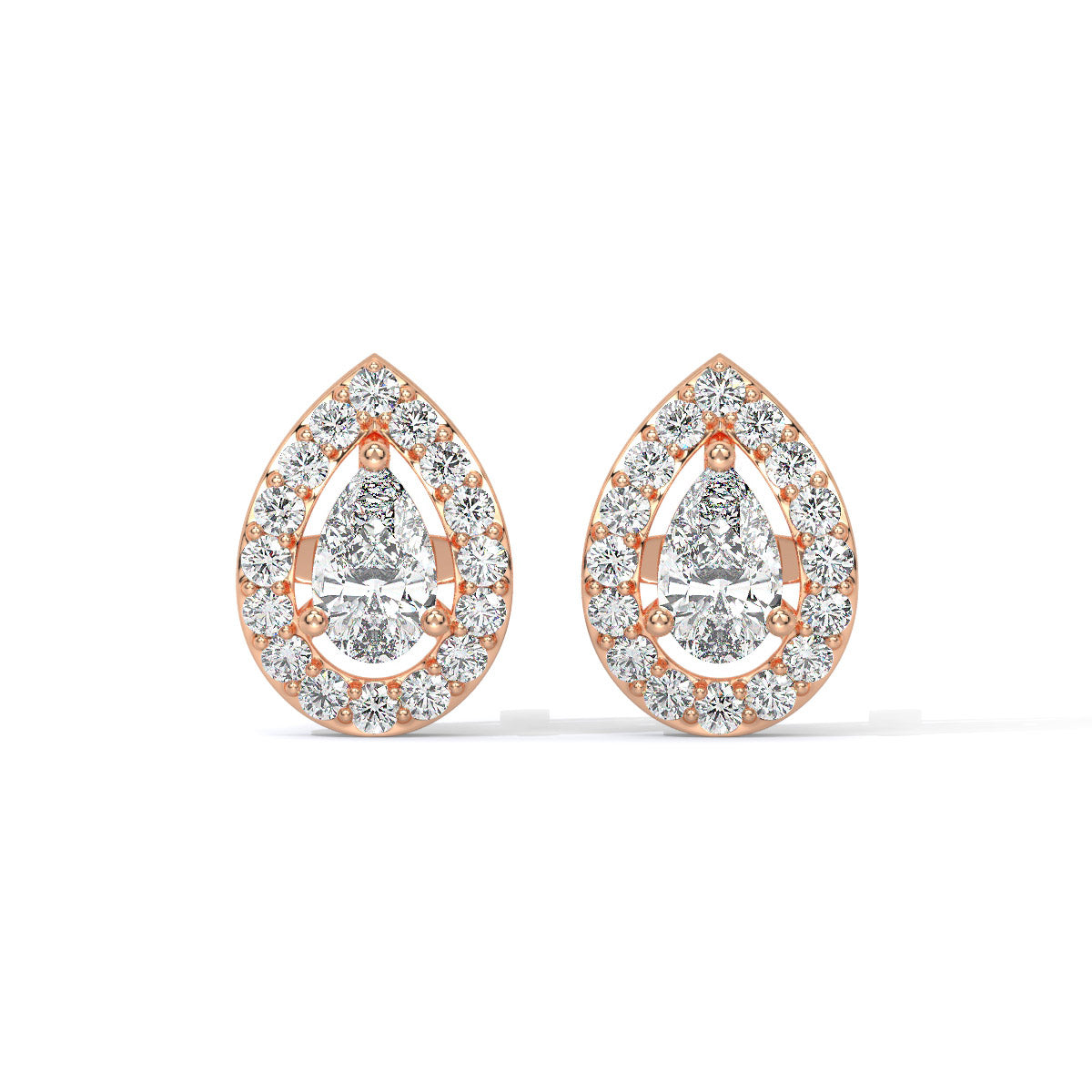 Seraphic Tear Diamond Studs