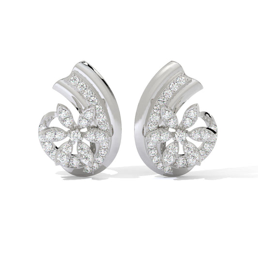 Blooming Radiance Diamond Studs