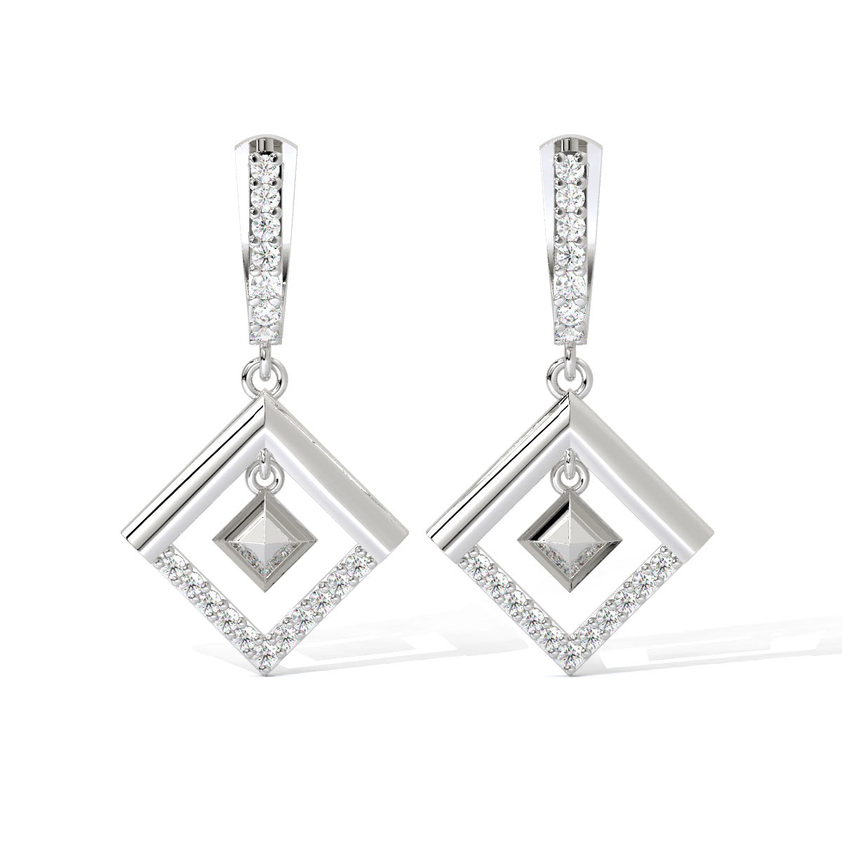 Luminous Layers Diamond Drops