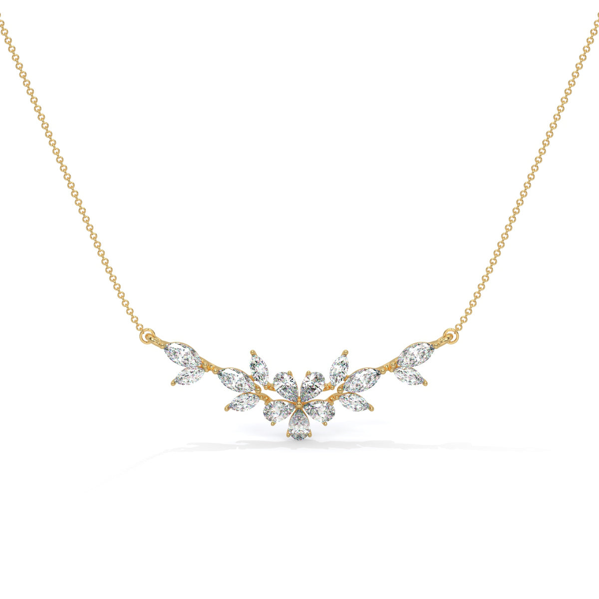 Blossoming Beauty Diamond Pendant
