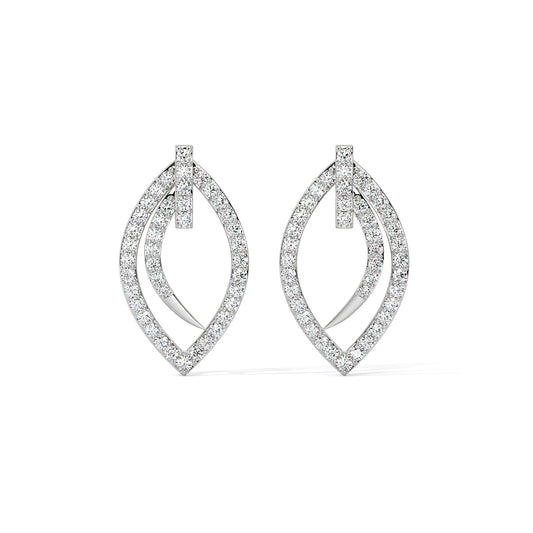 Serenique Sparkle Frame Diamond Drops