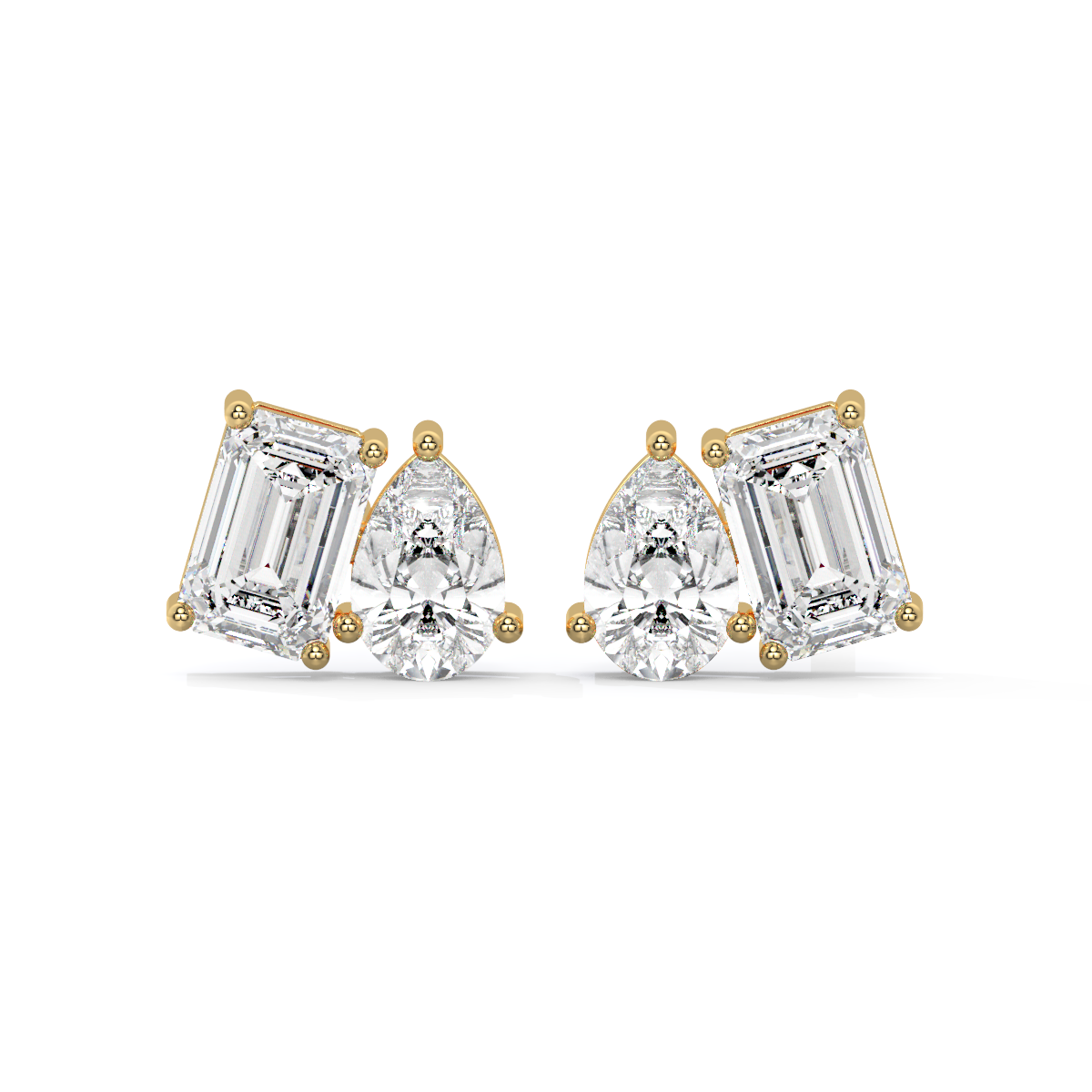 The Duo-Cut Diamond Studs