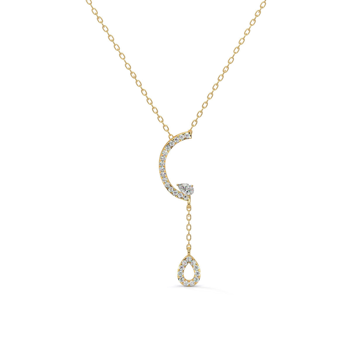 Moonlit Diamond Pendant