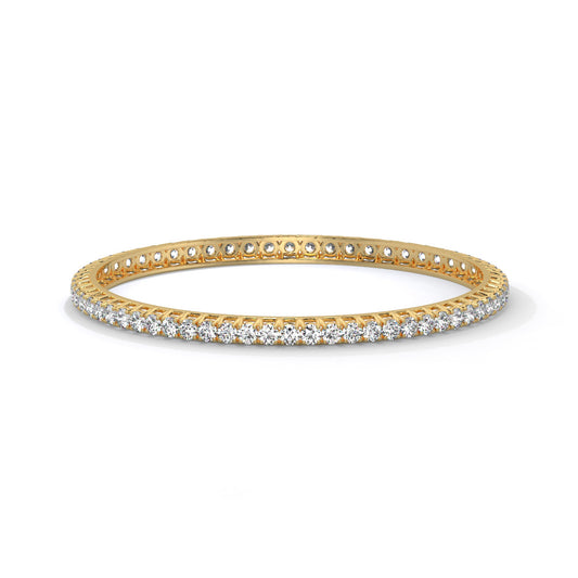 Veyra Luxe Diamond Infinity Tennis Bangle