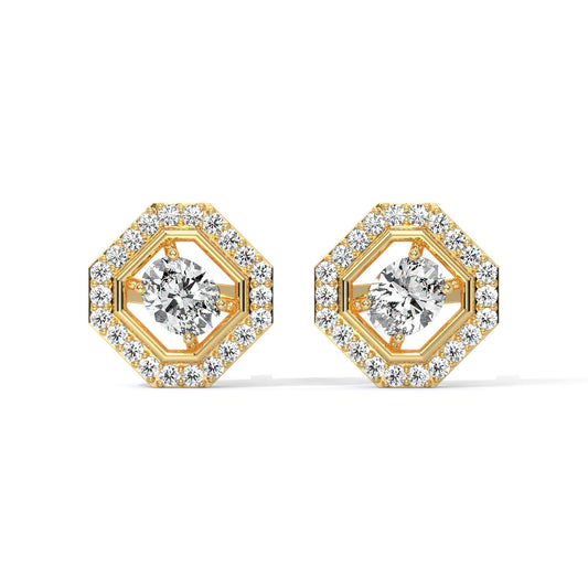 Prismara Glow Diamond Studs
