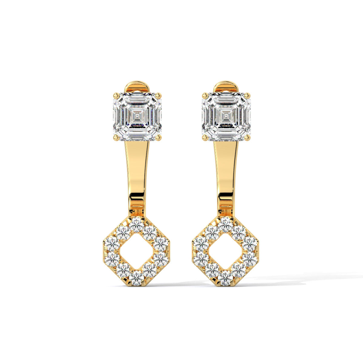 Clarion Glow Diamond Danglers
