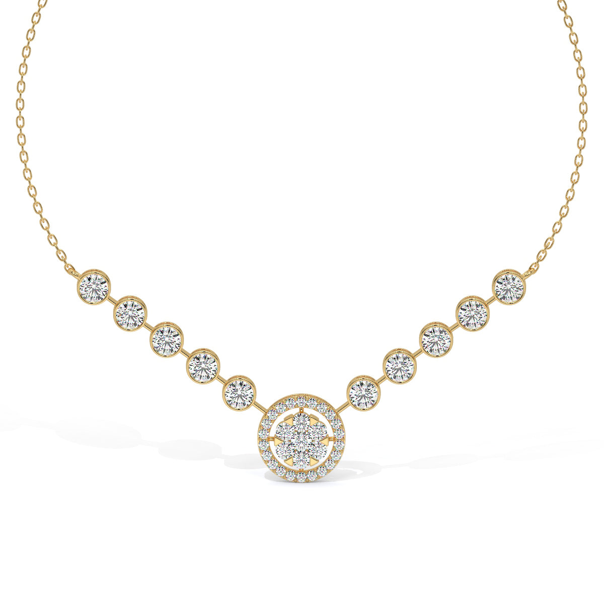 Elegant Diamond Pendant