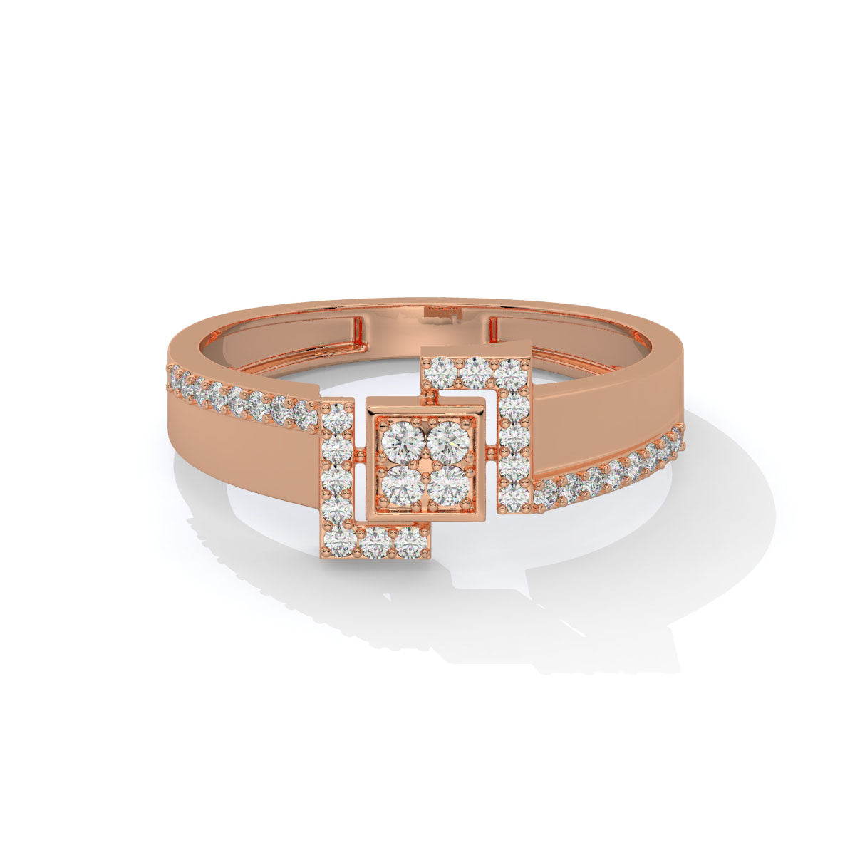 Radiant Nexus – Men's Diamond Ring