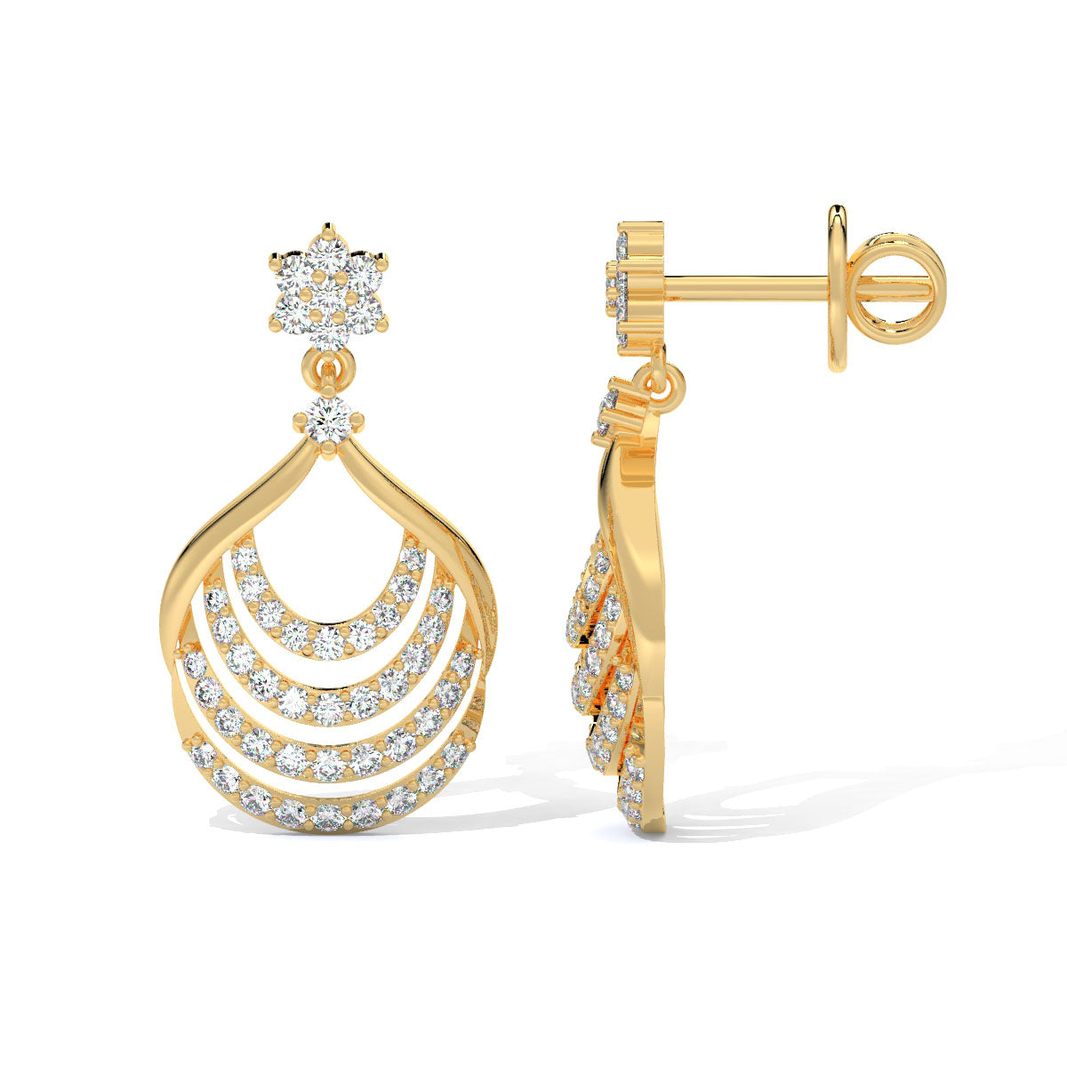 Dancing Petals Diamond Drops