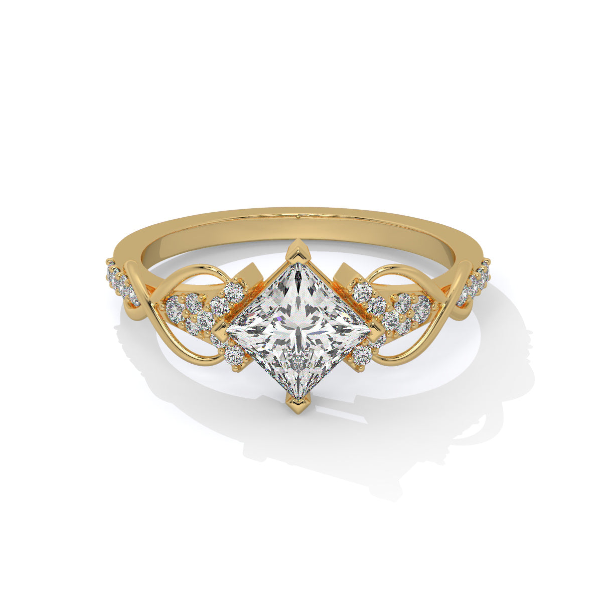 Celestial Spark Diamond Ring