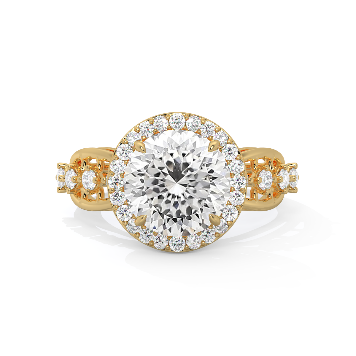 The Empress Portuguese Cut Diamond Ring