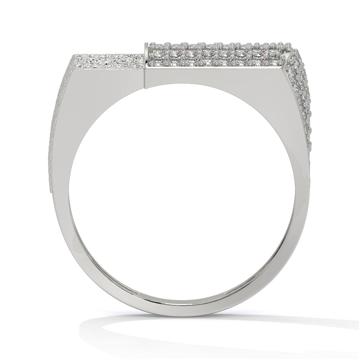 Lustrous Majesty – Men's Diamond Ring