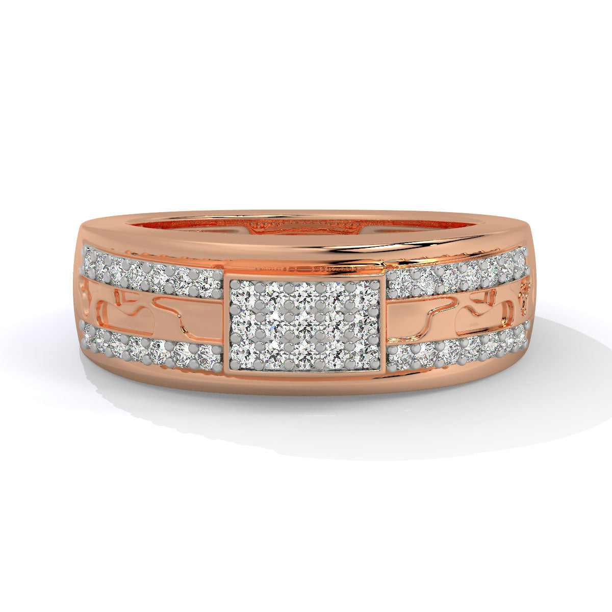 Majestic Allure Men's Diamond Ring