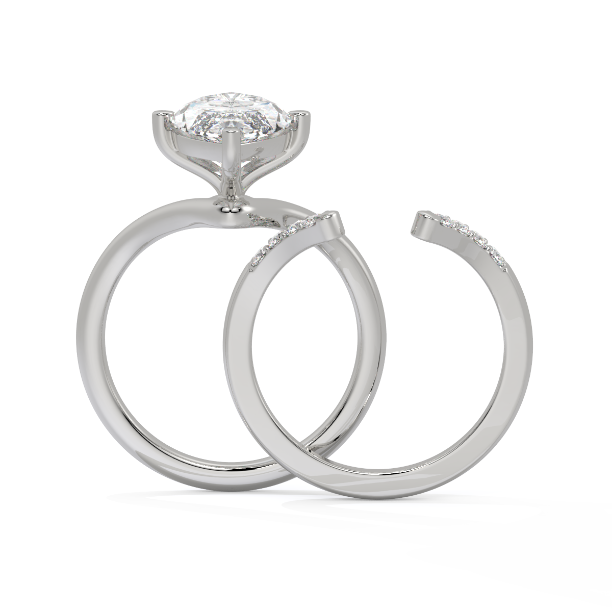 The Marquise Bypass Diamond Ring