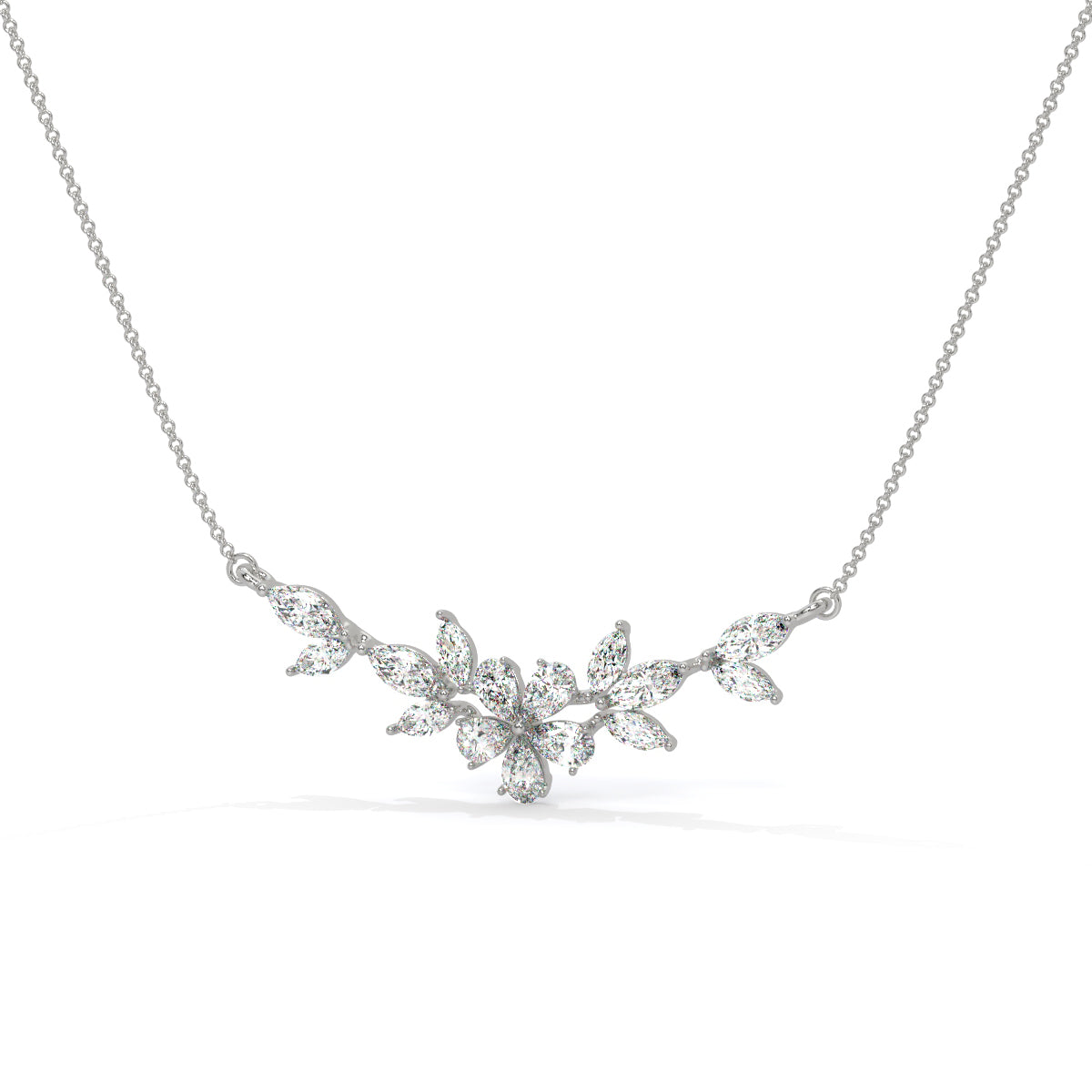 Blossoming Beauty Diamond Pendant