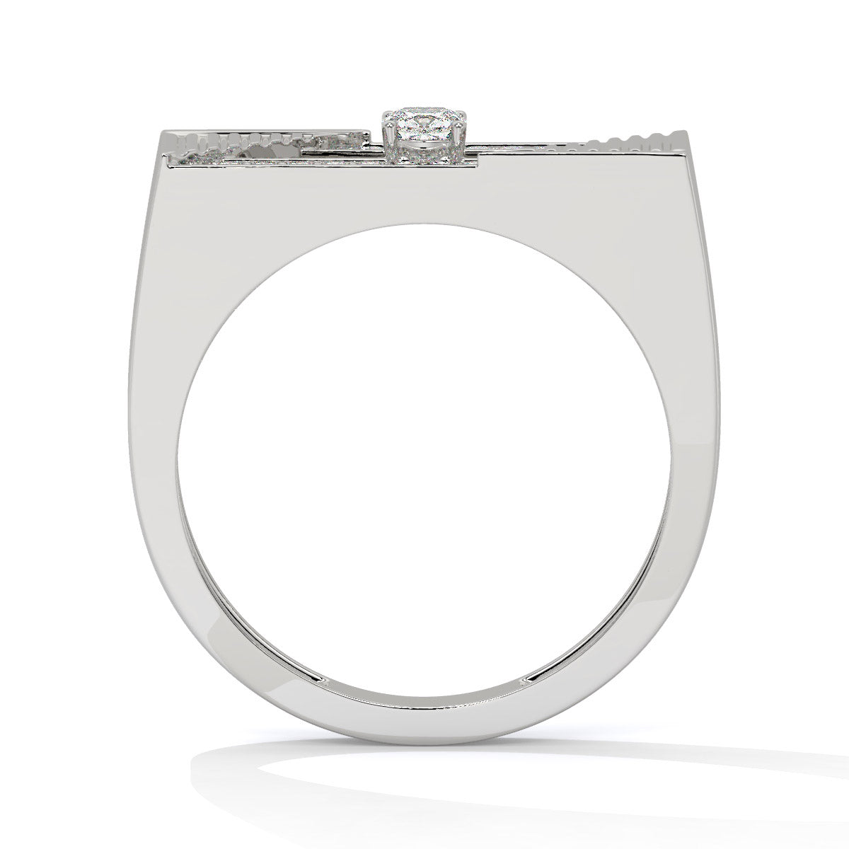 Prismarc Linear Glow Men's Diamond Ring