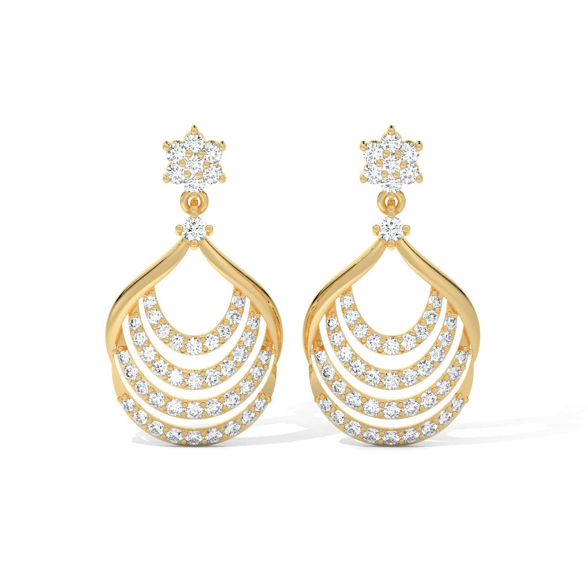 Dancing Petals Diamond Drops