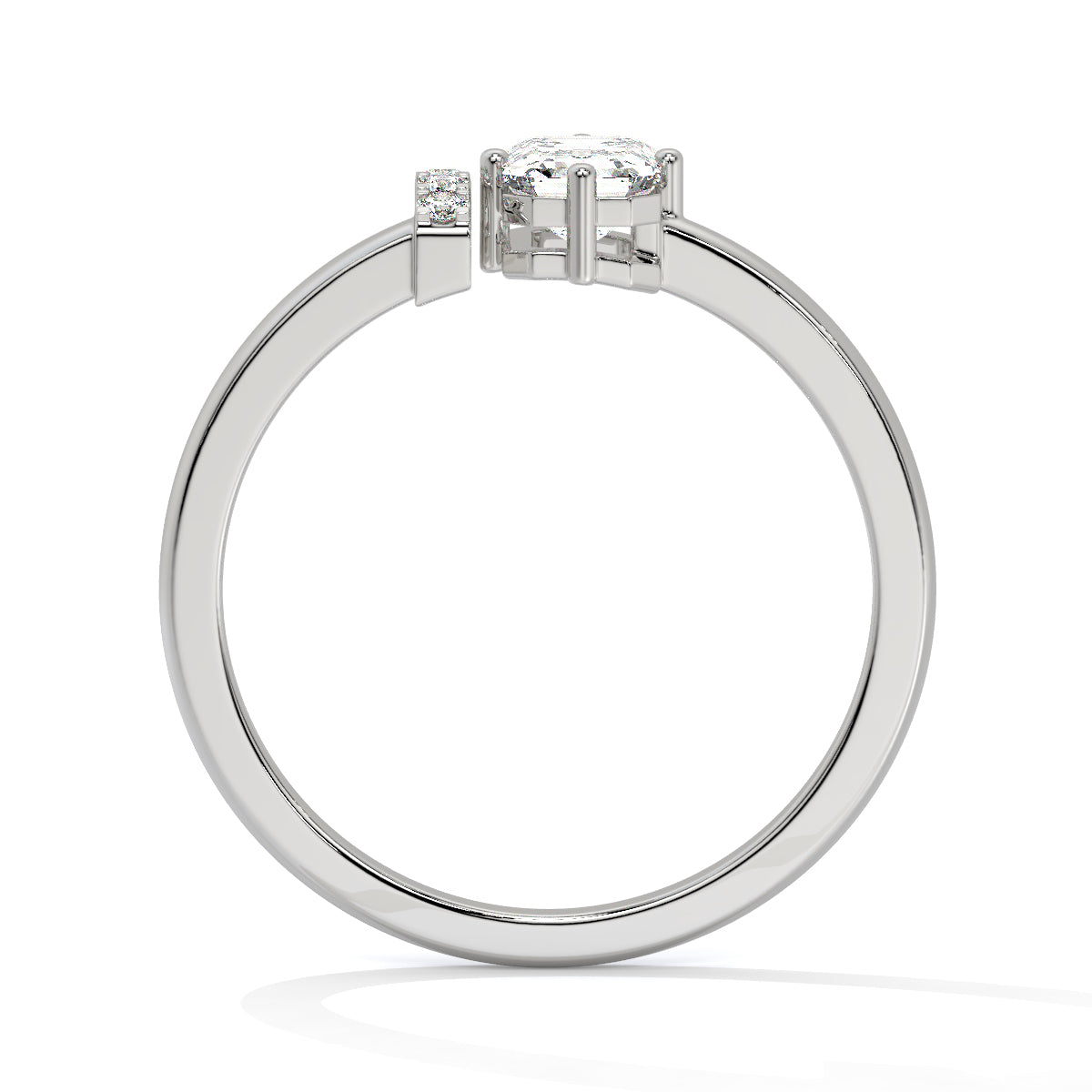 Velvet Radiance Emerald Glow Ring