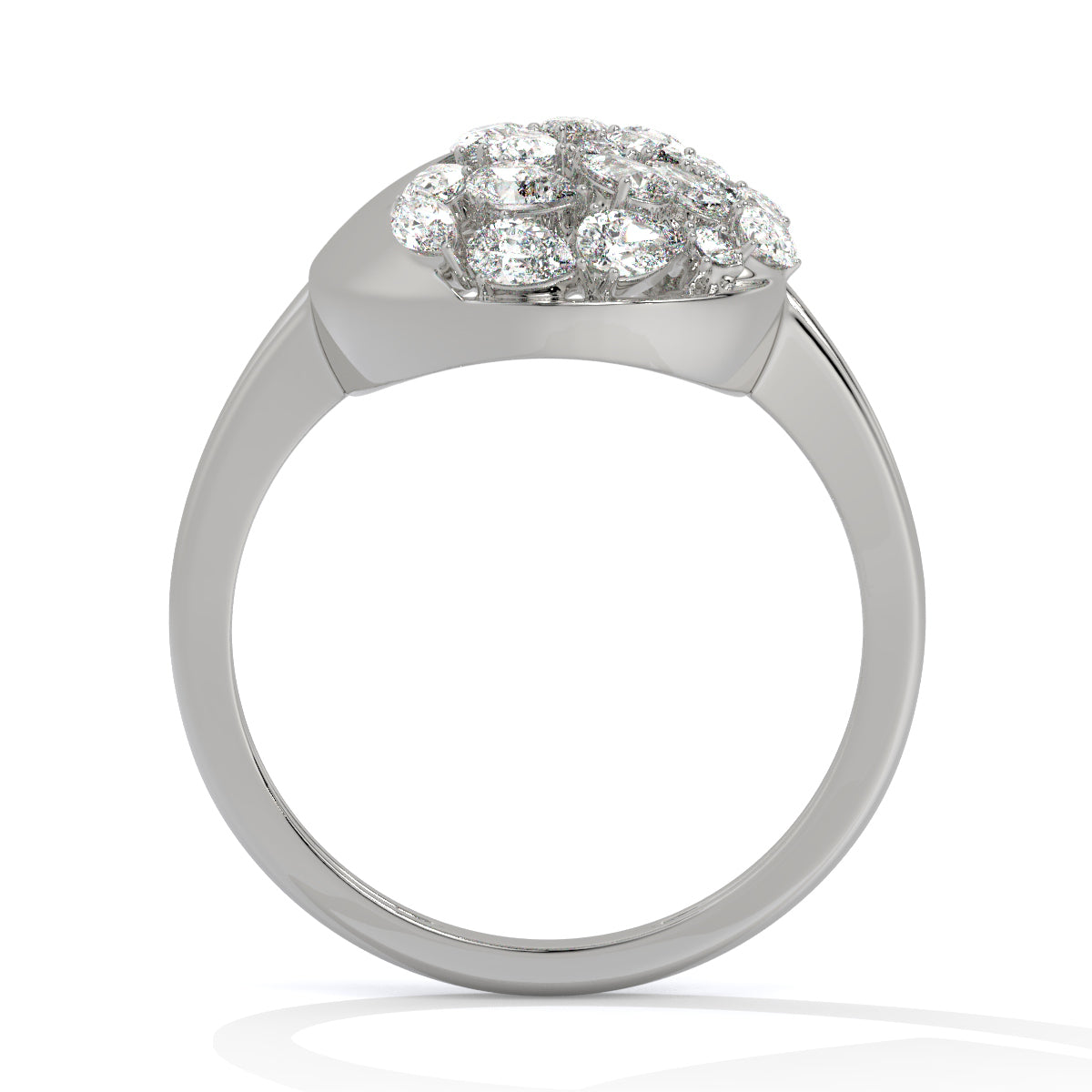 Teardrop Diamond Ring