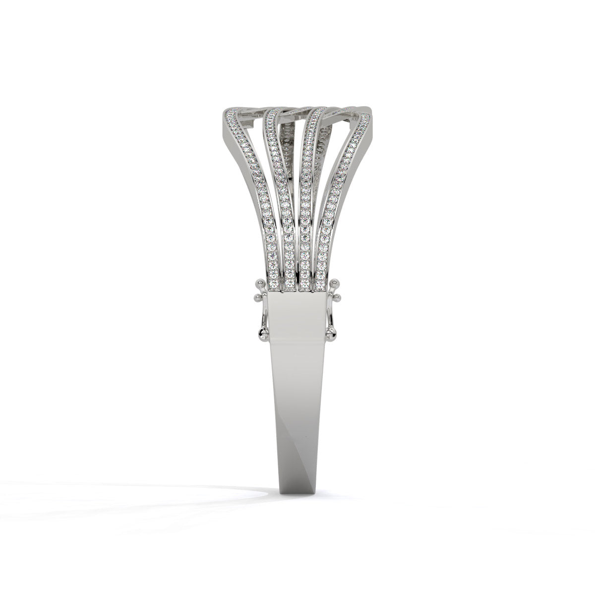 Serenique Interlace Diamond Bangle