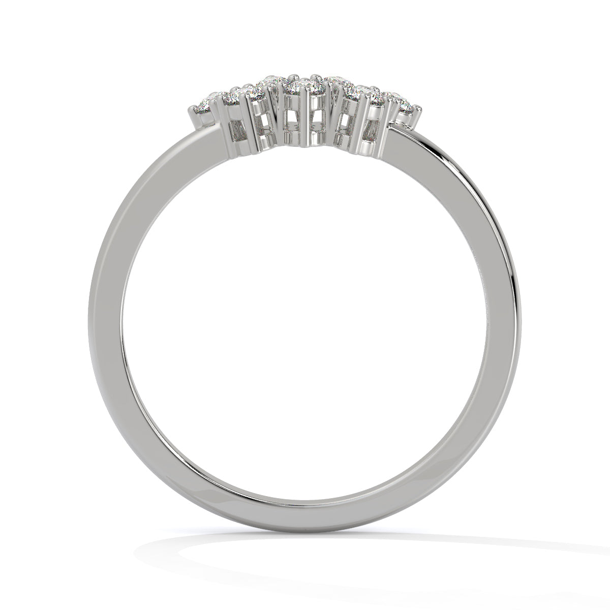 Stellar Array Diamond Accent Ring