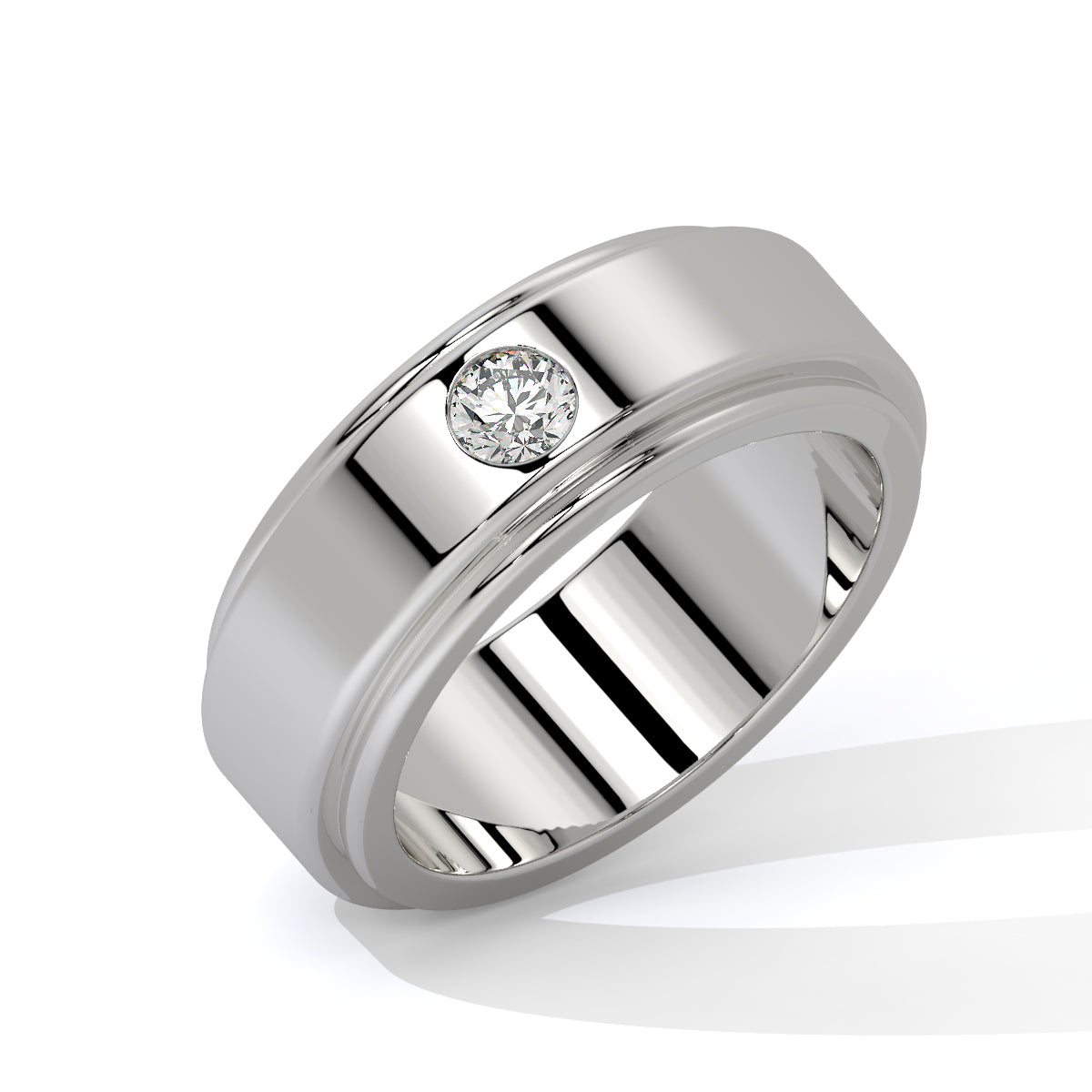 Classic Two-Tone Diamond Ring