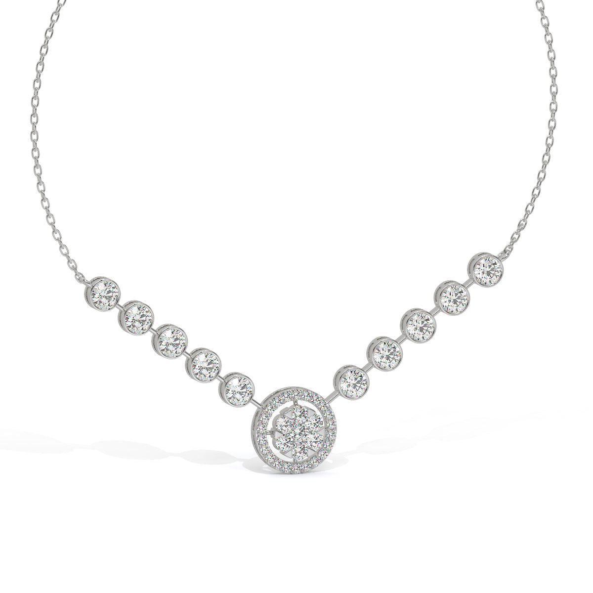 Elegant Diamond Pendant