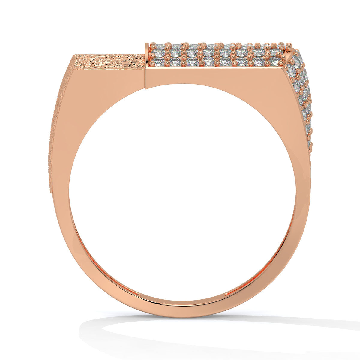 Lustrous Majesty – Men's Diamond Ring