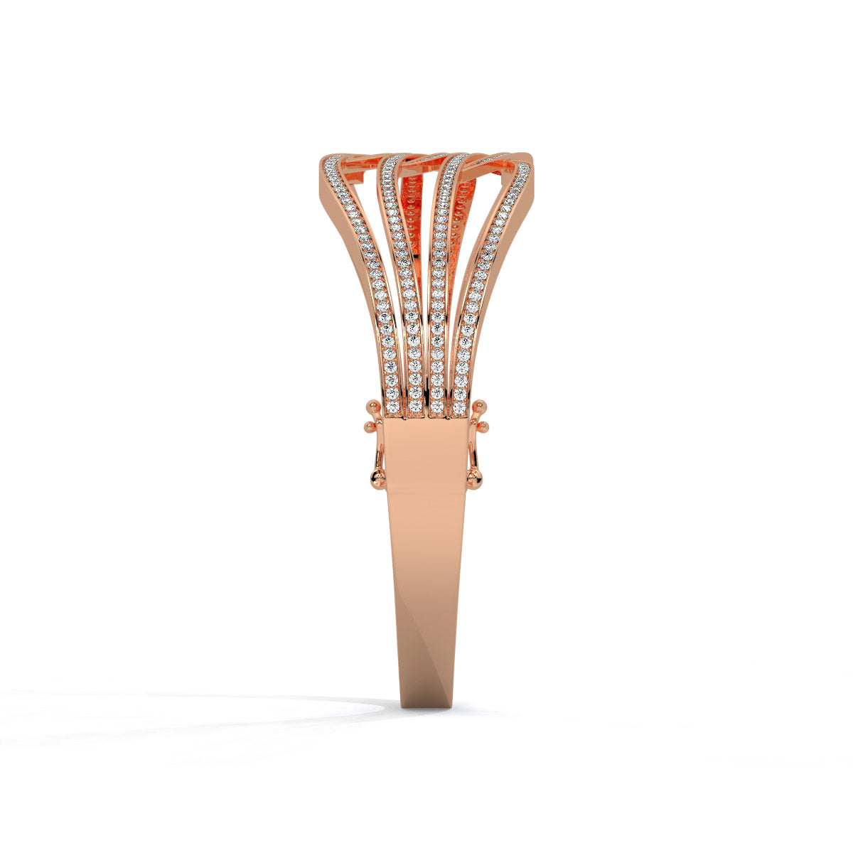 Serenique Interlace Diamond Bangle