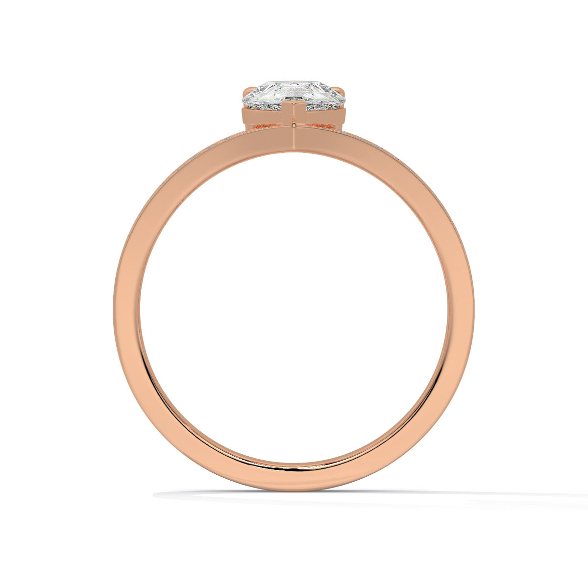 Exquisite Pear-Cut Diamond Ring