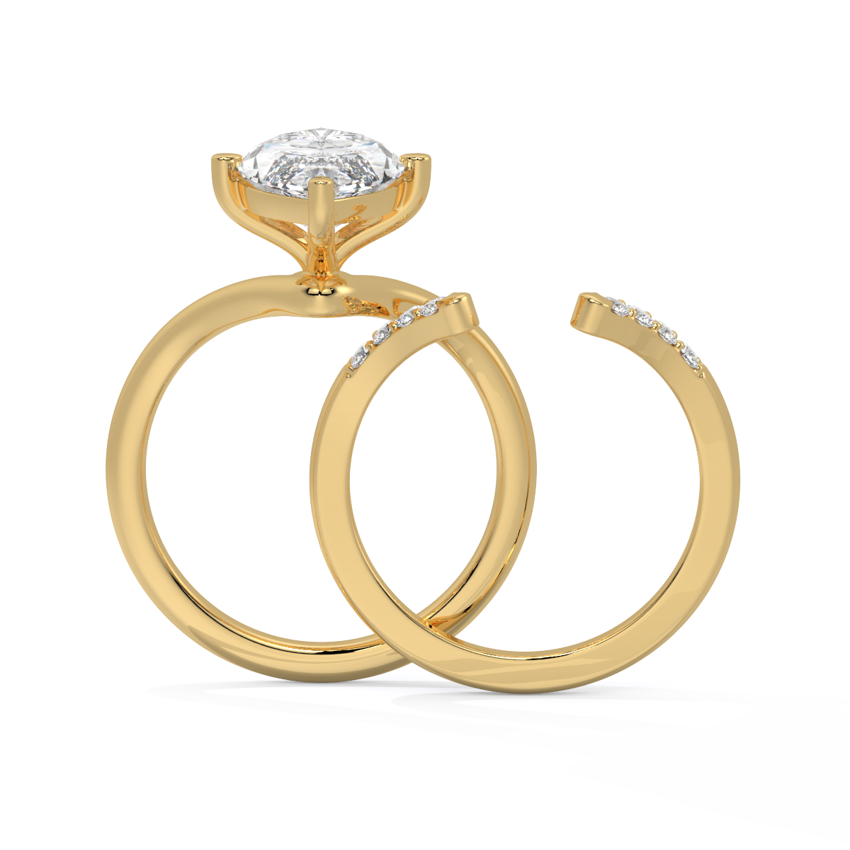 The Marquise Bypass Diamond Ring