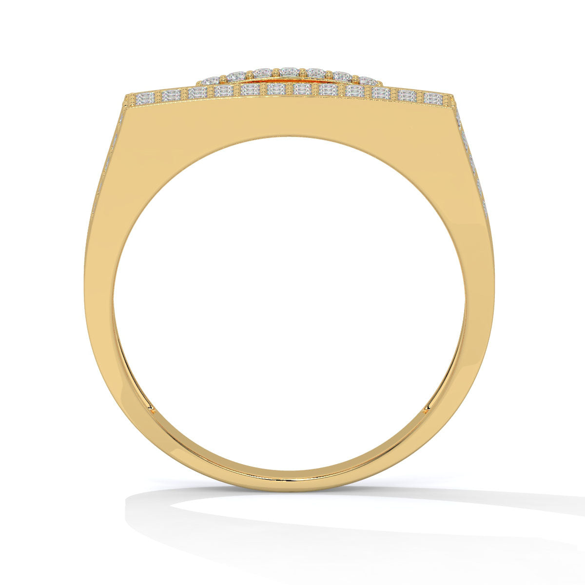 Regal Brilliance Men's Diamond Ring