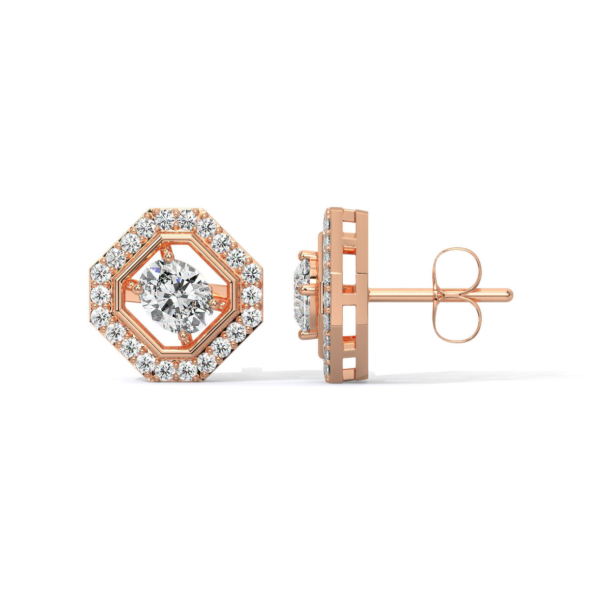 Prismara Glow Diamond Studs
