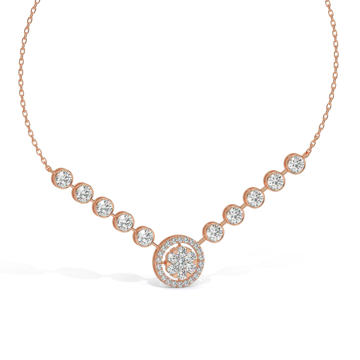 Elegant Diamond Pendant