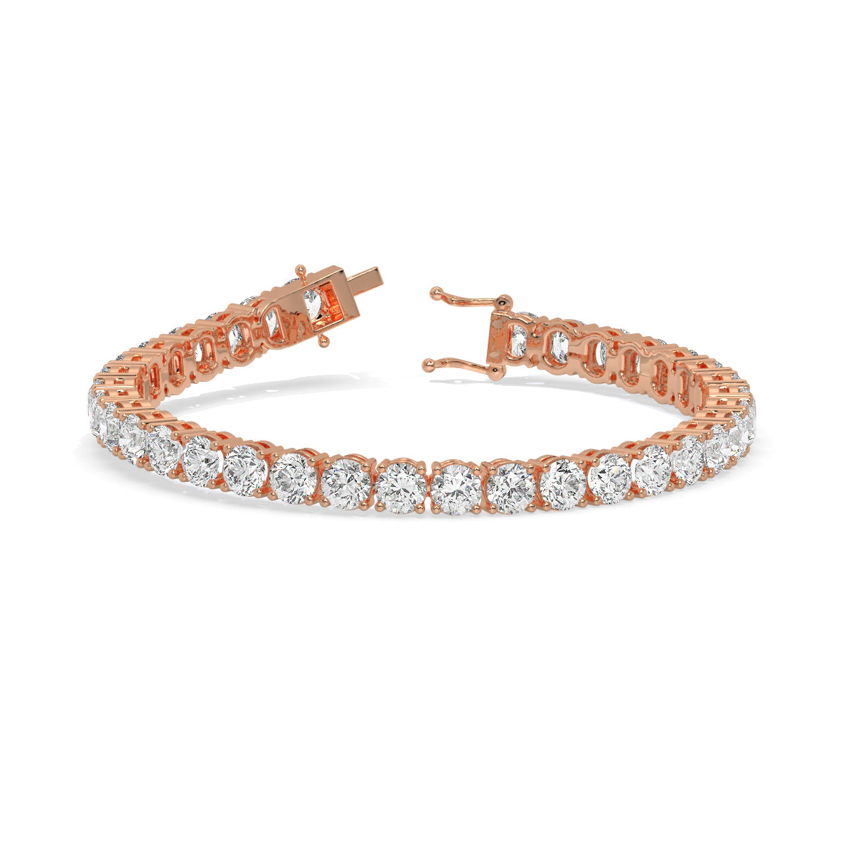 Forever Line Diamond Tennis Bracelet