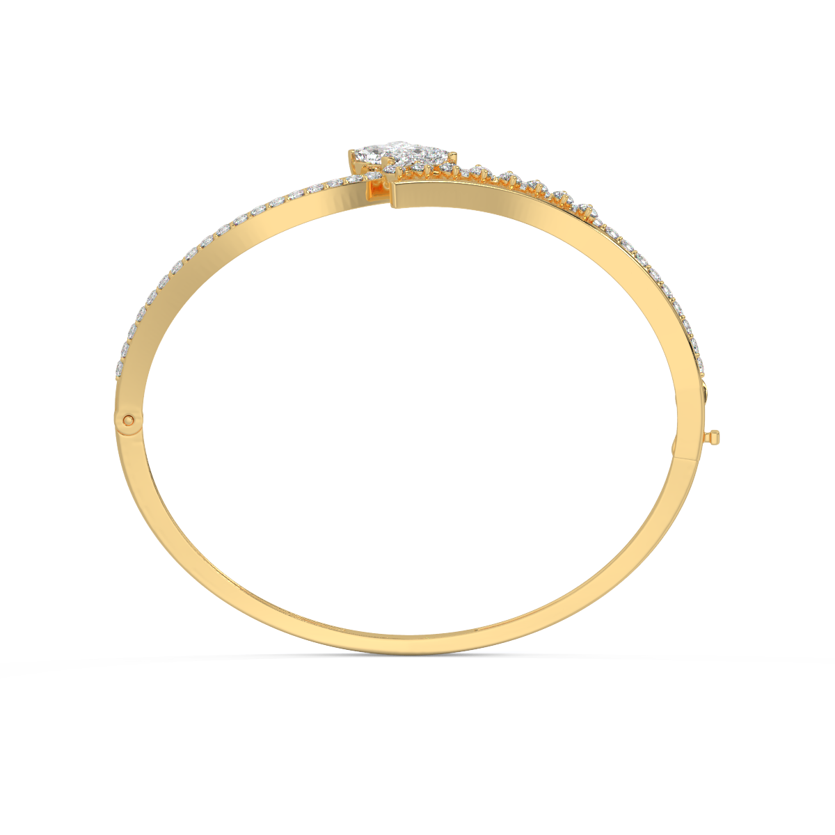 Charmelle Butterfly Glow Diamond Bracelet