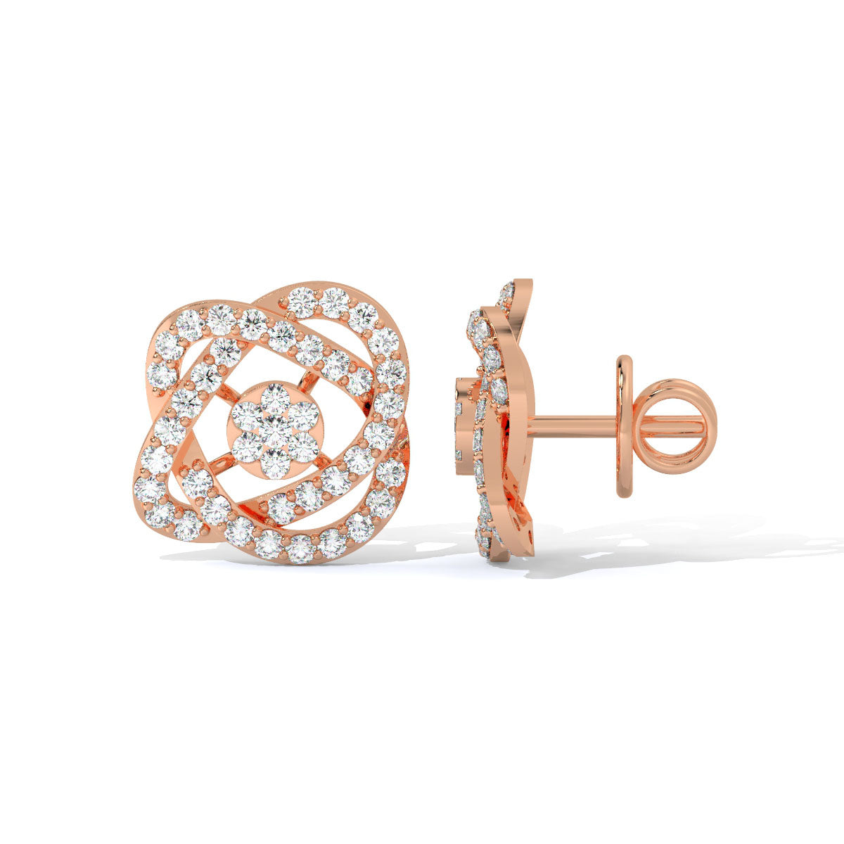 Glowing Grace Diamond Studs